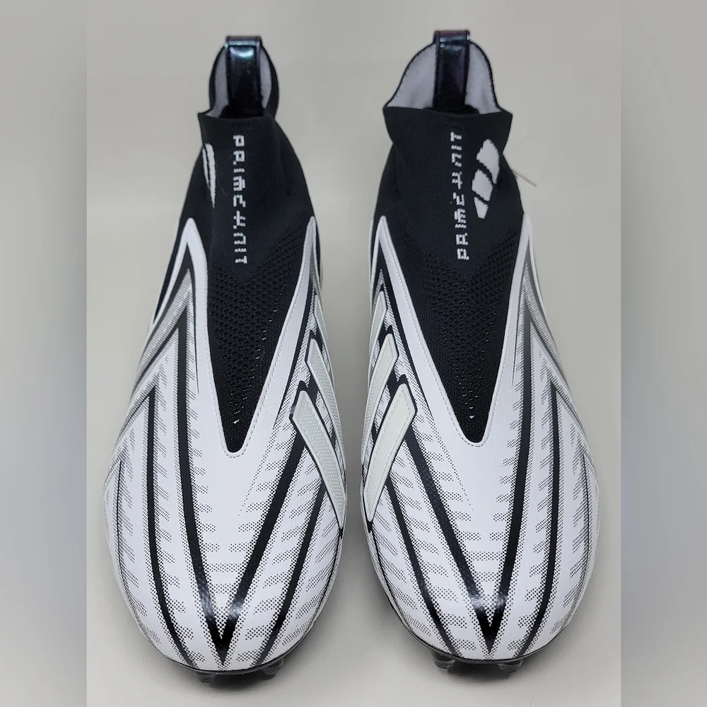 Adidas Freak Ultra 23 Inline Black White Football Cleats GW4169 Mens Sz 10.5 New